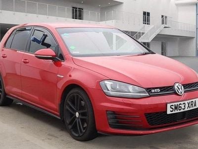 Used VW Golf VII GTD 2013 Red Hatchback