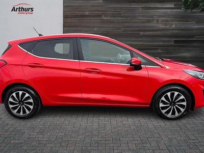 Red Used 2022 Ford Fiesta Titanium Hatchback | £11,697 (Good price)
