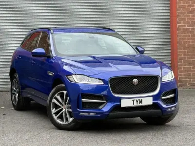 Used Jaguar F-Pace R-Sport 180 HP (132 kW) 2017 Blue SUV