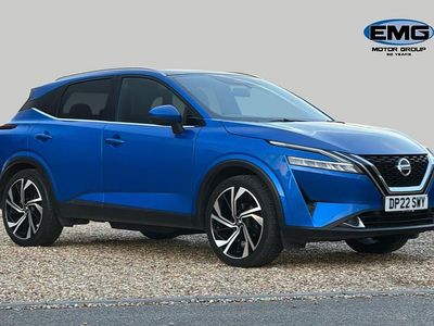 Used Nissan Qashqai Tekna+ 158 HP (116 kW) 2022 Blue SUV