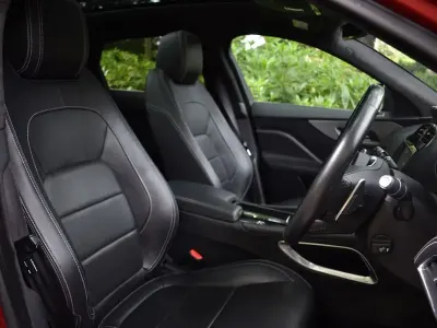 Used Jaguar F-Pace R-Sport 2020 Firenze red metallic with ebony perforated hide SUV