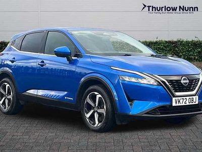 Used Nissan Qashqai N-Connecta 190 HP (139 kW) 2022 Blue SUV