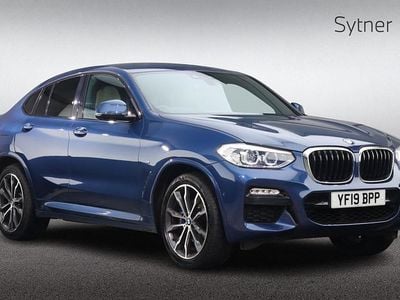 Used BMW X4 M Sport 190 HP (139 kW) 2019 Blue SUV