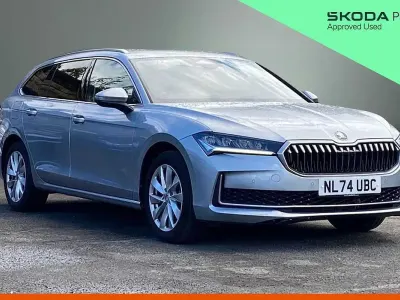 Used Skoda Superb SE Technology 147 HP (108 kW) 2024 Silver Estate