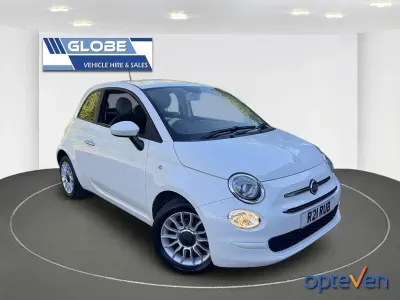 Used Fiat 500 Pop Star 69 HP (50 kW) 2017 White Hatchback