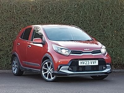 Used Kia Picanto X-Line 66 HP (48 kW) 2023 Orange Hatchback