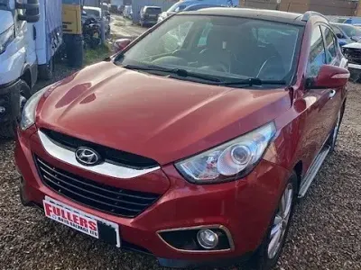 Second-hand Hyundai ix35 Premium 134 CP (98 kW) 2011 Roșu SUV