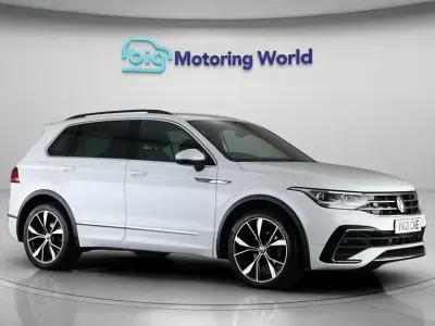 Used VW Tiguan R-line 150 HP (110 kW) 2021 White SUV