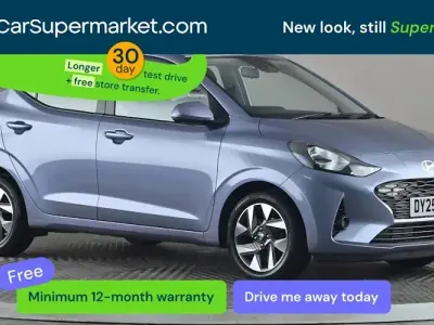 Usado Hyundai i10 Advanced 63 HP (46 kW) 2025 Azul Citadino