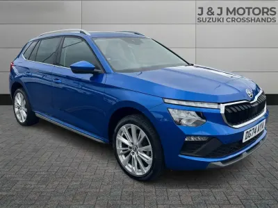 Used Skoda Kamiq SE L 115 HP (84 kW) 2024 Blue SUV