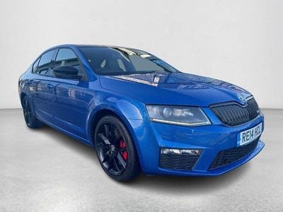 Blue Used 2014 Skoda Octavia vRS Hatchback | £8,015 (Good price)