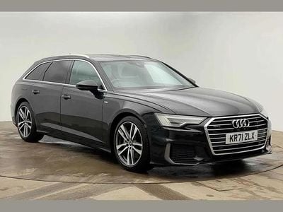 Used Audi A6 S-Line 281 HP (206 kW) 2022 Black Estate