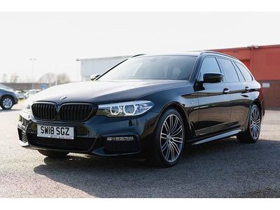 Used BMW 520 M Sport 2018 Black Estate
