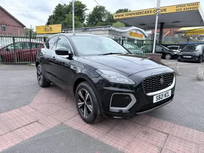 Begagnad Jaguar E-Pace R-Dynamic 2021 Svart SUV