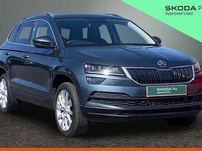Used Skoda Karoq SE L 110 HP (80 kW) 2020 Quartz grey metallic SUV