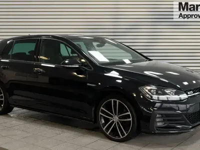 Used VW Golf VII GTD 184 HP (135 kW) 2019 Black Hatchback