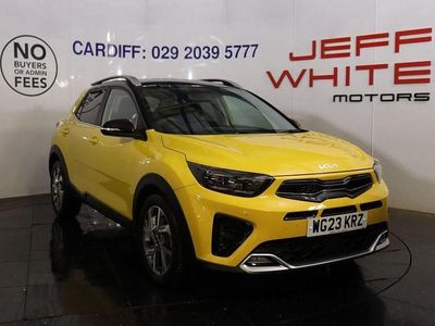 Used Kia Stonic GT-Line S 100 HP (73 kW) 2023 Yellow SUV