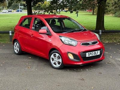 Used Kia Picanto 68 HP (50 kW) 2013 Red Hatchback