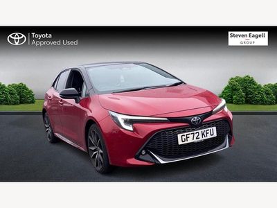 Red/black Used 2023 Toyota Corolla Sport Hatchback | £20,504 (Fair price)