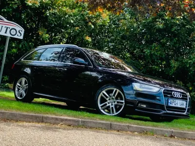Begagnad Audi A4 S-Line 177 HK (130 kW) 2015 Svart Kombi