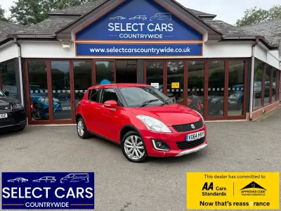 Used Suzuki Swift SZ4 90 HP (66 kW) 2014 Red Hatchback