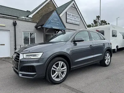 Used Audi Q3 S-Line 150 HP (110 kW) 2017 Grey SUV