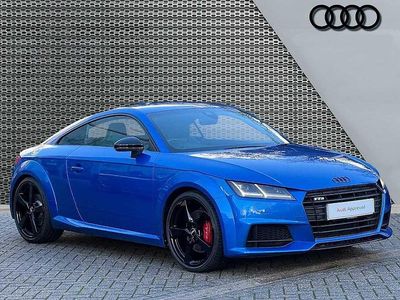 Used Audi TTS Black Edition 310 HP (228 kW) 2018 Blue Coupe