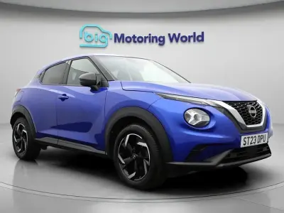 Used Nissan Juke N-Connecta 114 HP (83 kW) 2023 Blue SUV