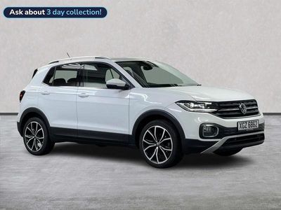 Used VW T-Cross SEL 110 HP (80 kW) 2022 White SUV