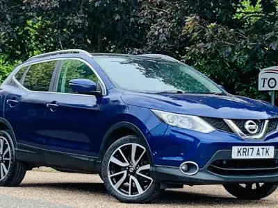Used Nissan Qashqai Tekna 110 HP (80 kW) 2017 Blue SUV