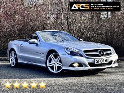 Used Mercedes SL350 2008 Silver Cabriolet