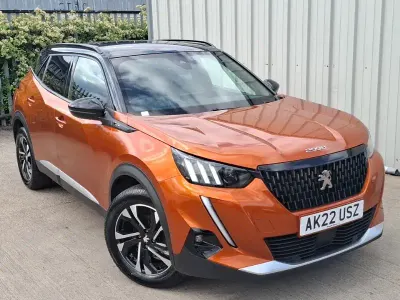Used Peugeot 2008 GTi 131 HP (96 kW) 2022 Orange SUV