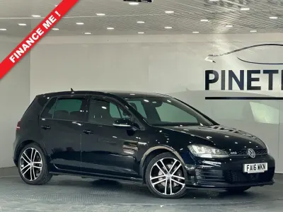 Used VW Golf VII GTD 2016 Black Hatchback