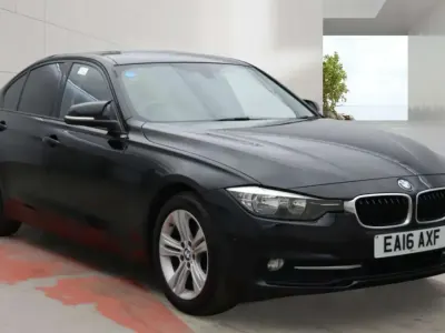 Used BMW 320 Sport Line 2016 Black Sedan