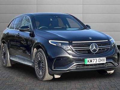 Used Mercedes EQC400 AMG Line Premium 300 kW (408 HP) 2023 Black SUV