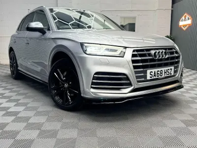 Used Audi Q5 S-Line 190 HP (139 kW) 2018 Silver SUV