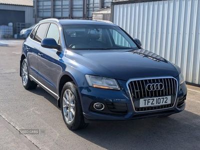 Used Audi Q5 150 HP (110 kW) 2014 Blue SUV