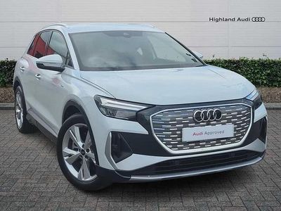 Used Audi Q4 e-tron S-Line 210 kW (286 HP) 2025 White SUV