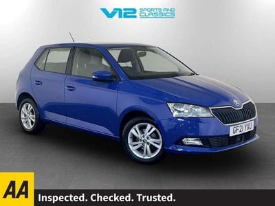 Used Skoda Fabia SE 60 HP (44 kW) 2021 Blue Hatchback