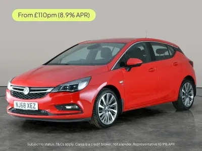 Używany Vauxhall Astra SRi 150 KM (110 kW) 2018 Czerwony Hatchback