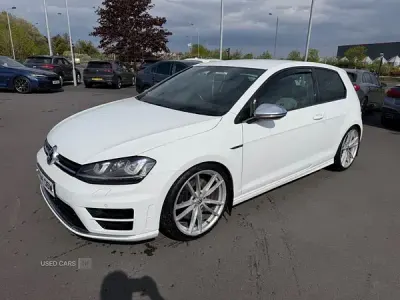Used VW Golf VII R 300 HP (220 kW) 2015 White Hatchback