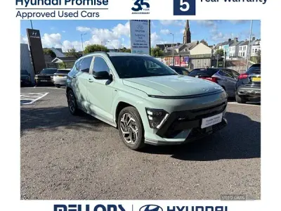 Used Hyundai Kona N Line 141 HP (103 kW) 2023 Green SUV