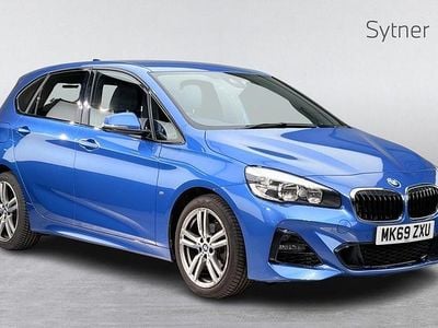 Used BMW 218 Active Tourer M Sport 138 HP (101 kW) 2019 Blue MPV