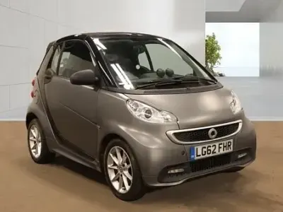 Used Smart ForTwo Cabrio Passion 2012 Black Cabriolet