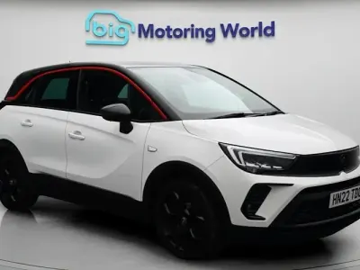 Used Vauxhall Crossland GS Line 83 HP (61 kW) 2022 White SUV