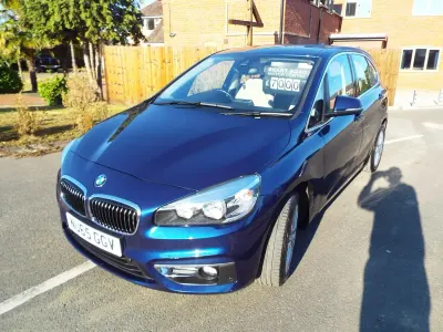 Used BMW 218 Luxury Line 2015 Blue Hatchback