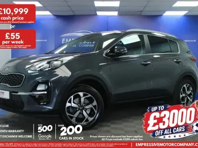 Used Kia Sportage 130 HP (95 kW) 2019 Grey SUV