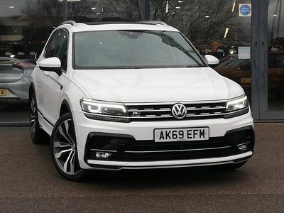 Used VW Tiguan R-line 150 HP (110 kW) 2019 White SUV