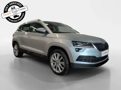 Gebraucht Skoda Karoq SE L 116 PS (85 kW) 2018 Silber SUV