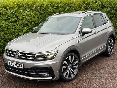 Used VW Tiguan R-line 150 HP (110 kW) 2018 Silver SUV